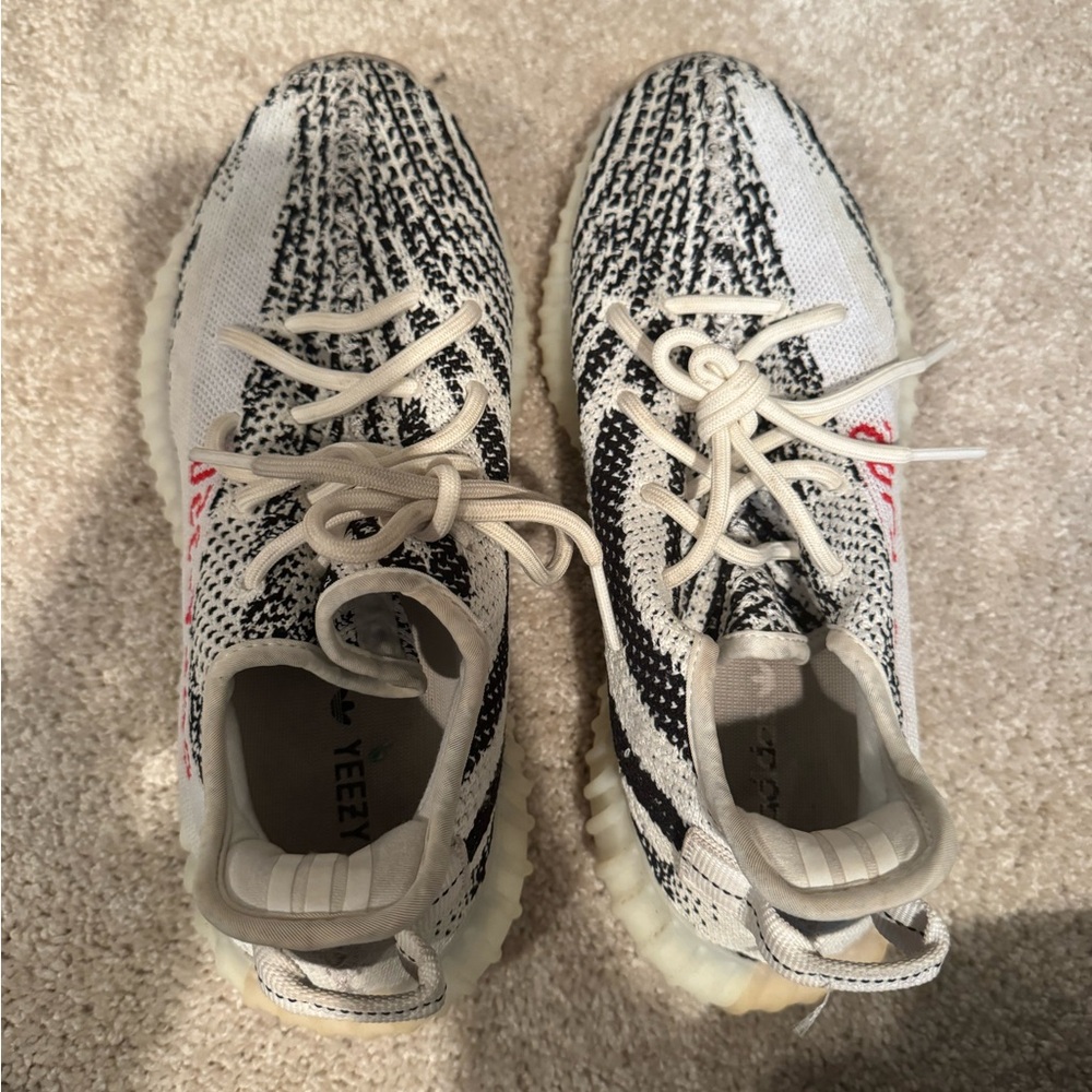 zebra yeezys! Great condition-only worn a few times